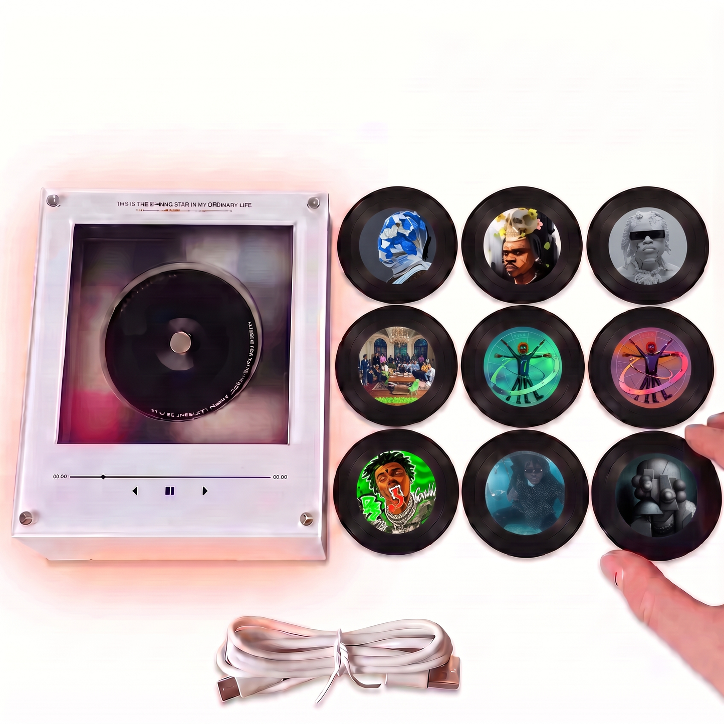 Echomuse™ Mini Vinyl